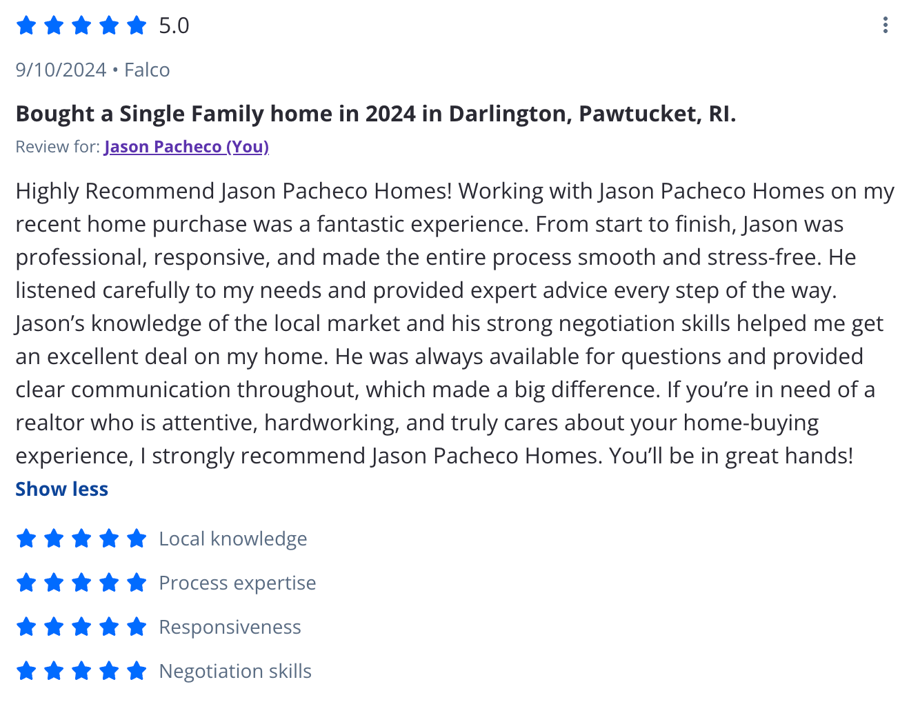Top Realtor Jason Pacheco