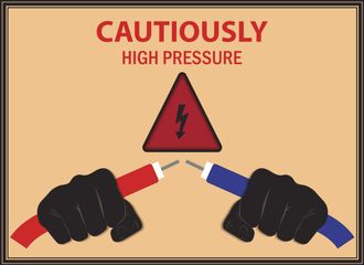 cautiously high pressure