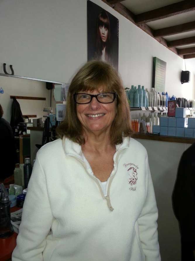 Gel Nails — Smiling Woman With Glasses In Yorkville, NY