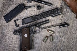 Disassembled Gun—Firearm Training in Camarillo, CA