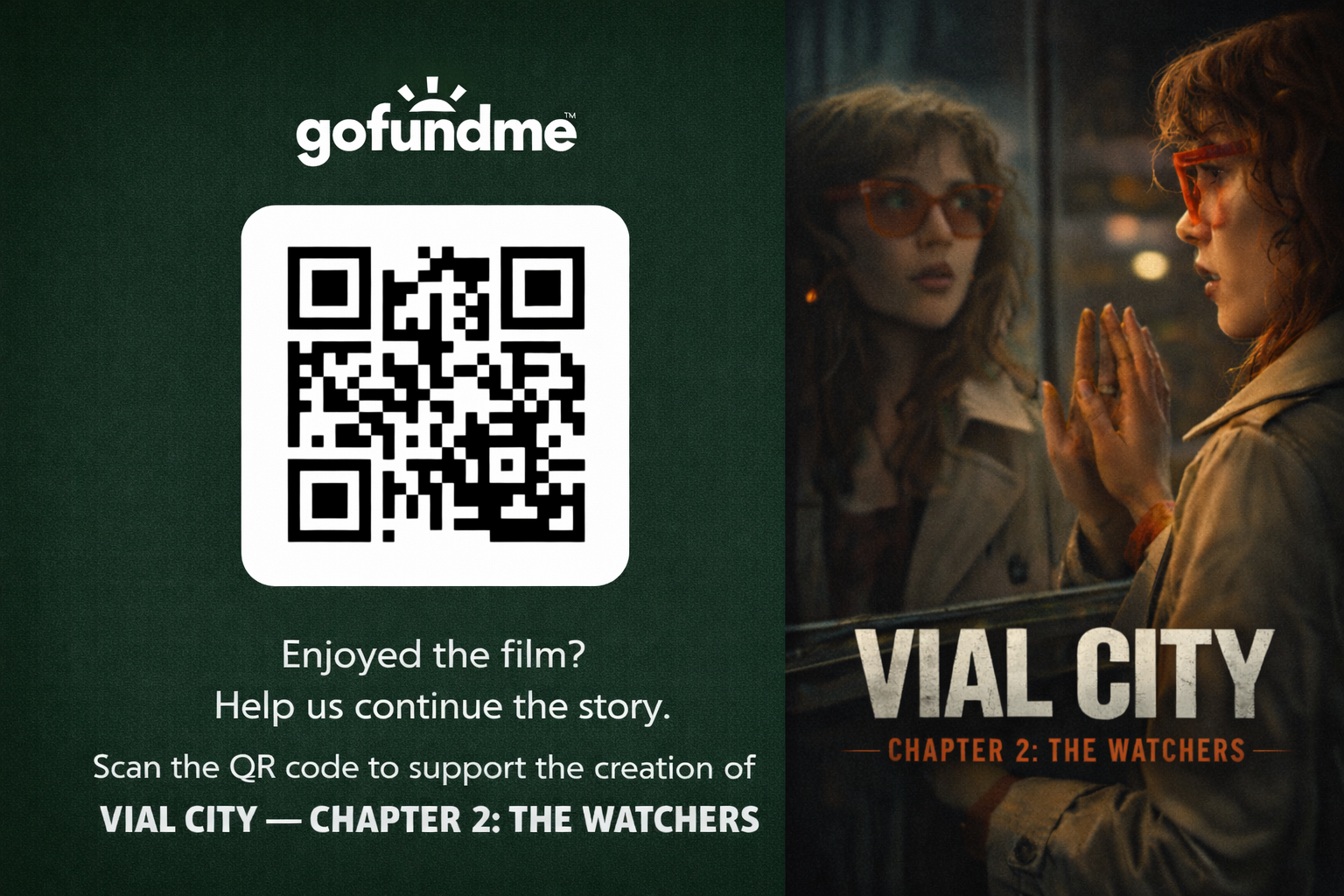 GoFundMe QR code for 