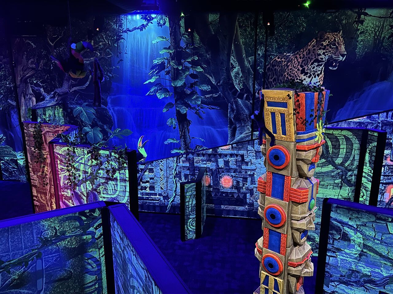 Our laser tag arenas are construction with the highest safety standards