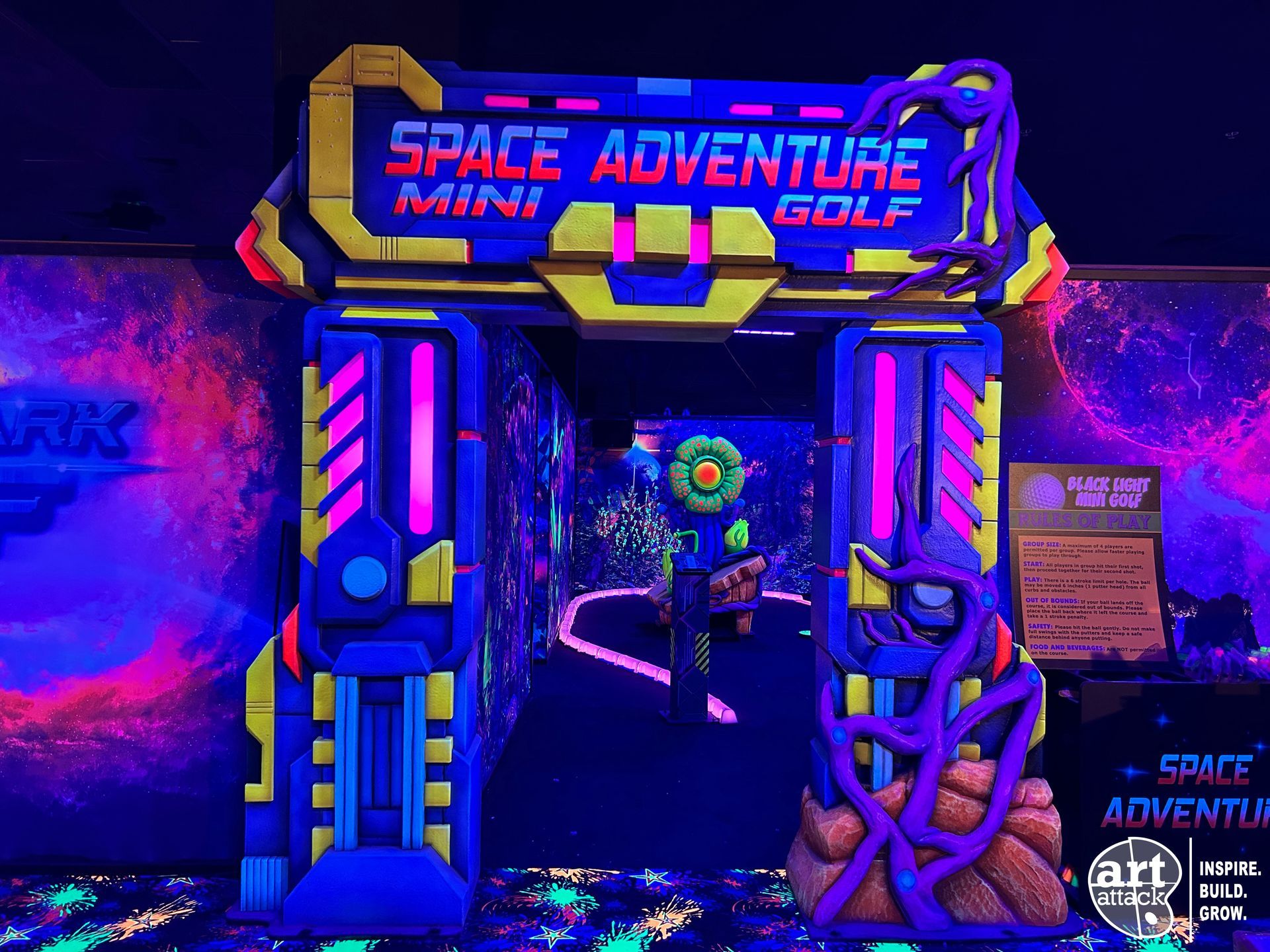 Mini Golf Art Attack