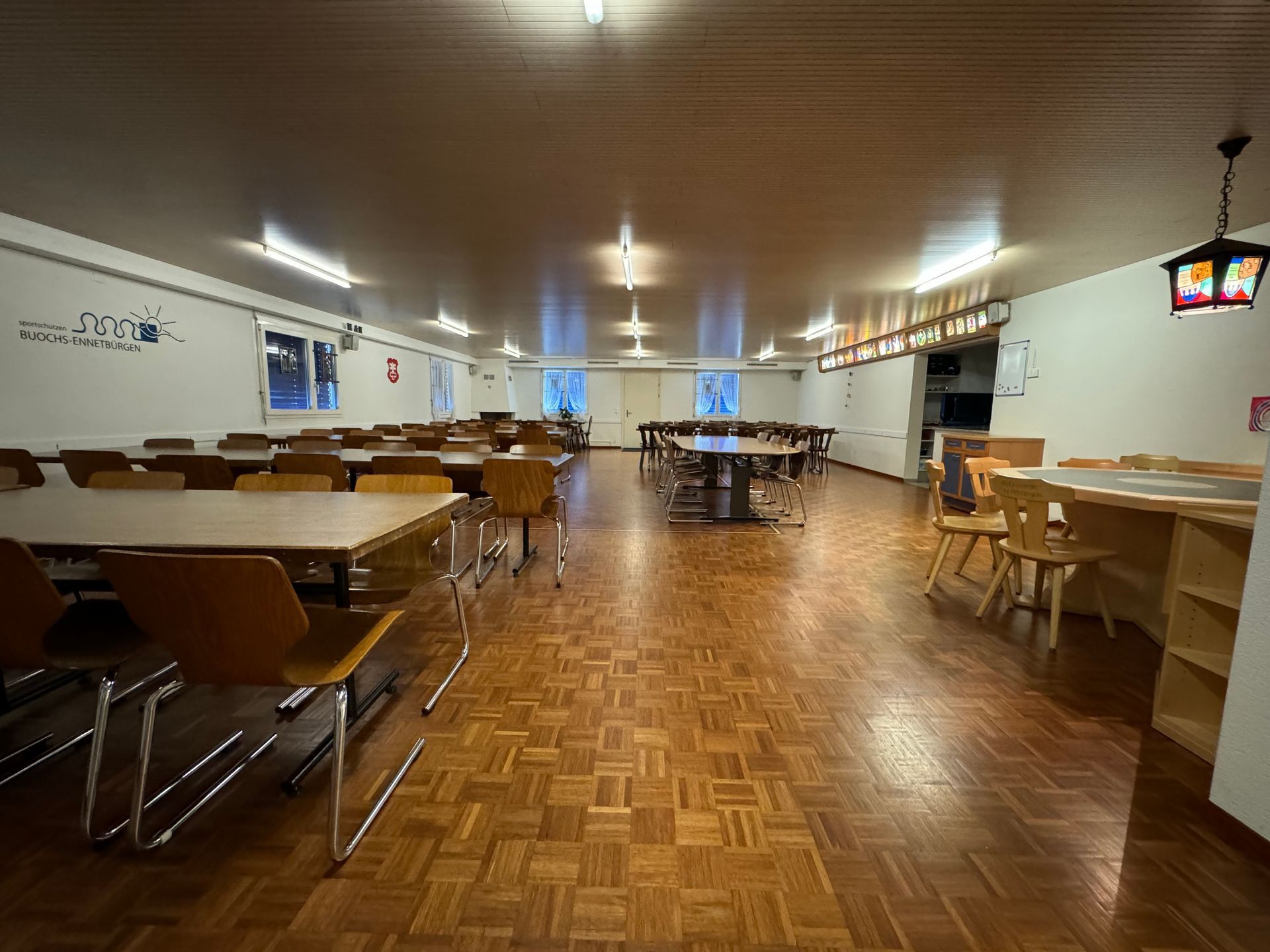 Schützenstube Aamättli Buochs von Innen