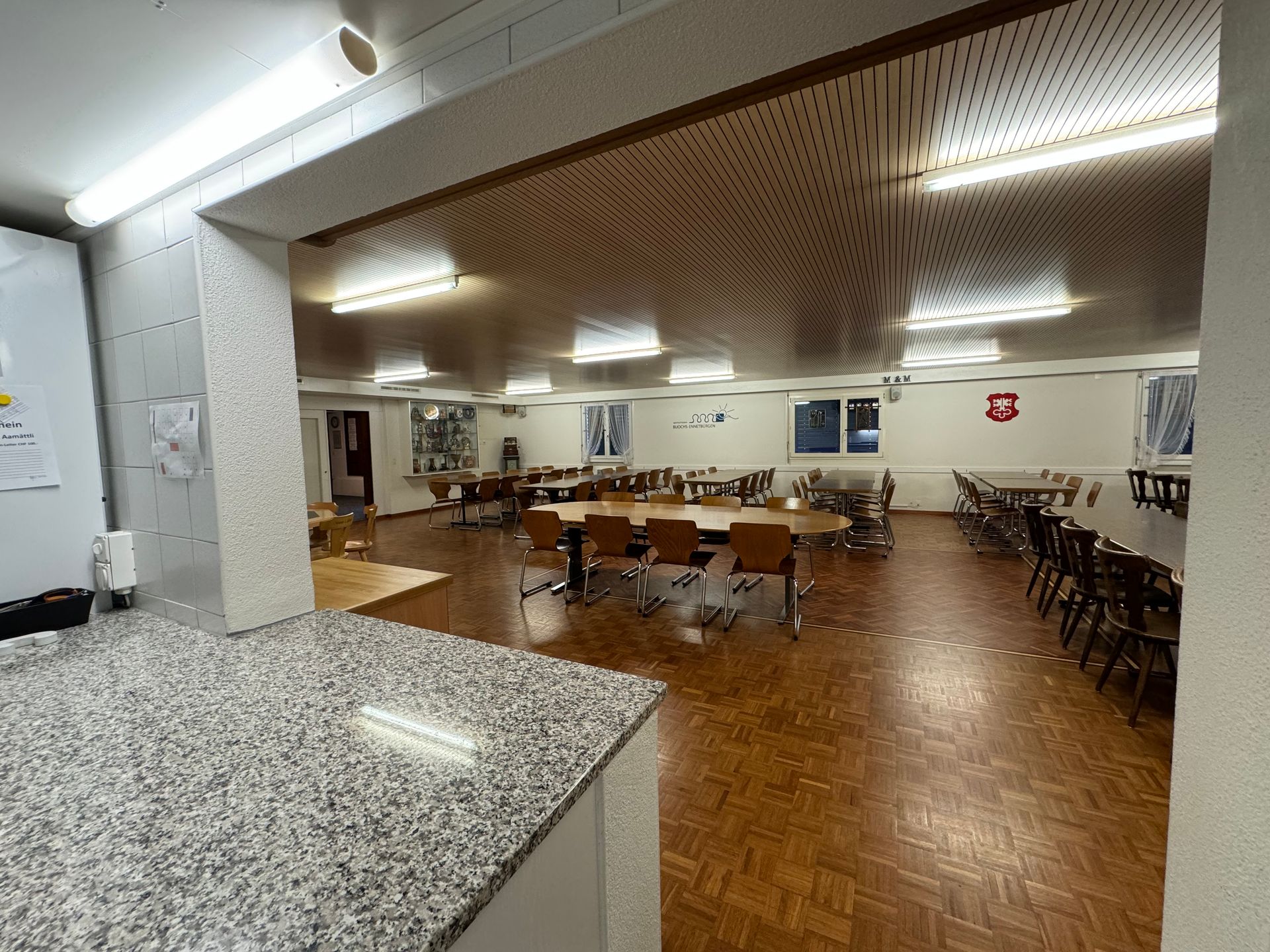 Schützenstube Aamättli Buochs von Innen