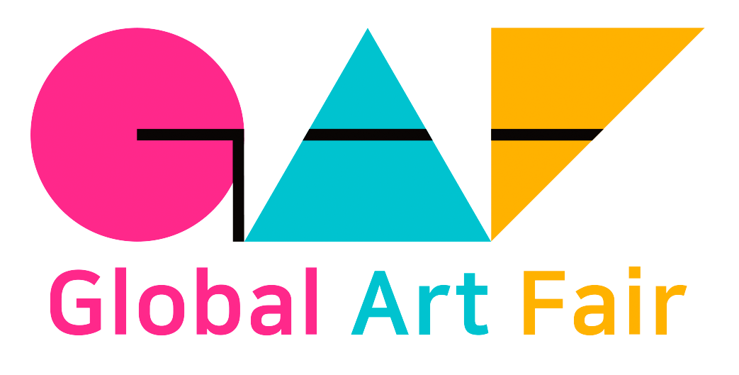 A colorful logo for the global art fair