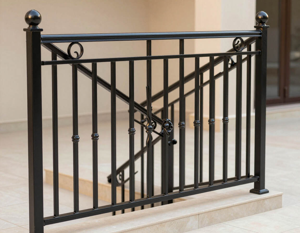 Ringhiere e parapetti in ferro battuto