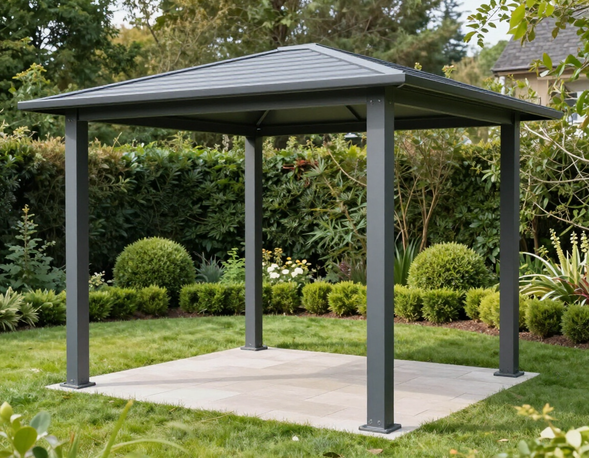 Gazebo e strutture in ferro per giardini