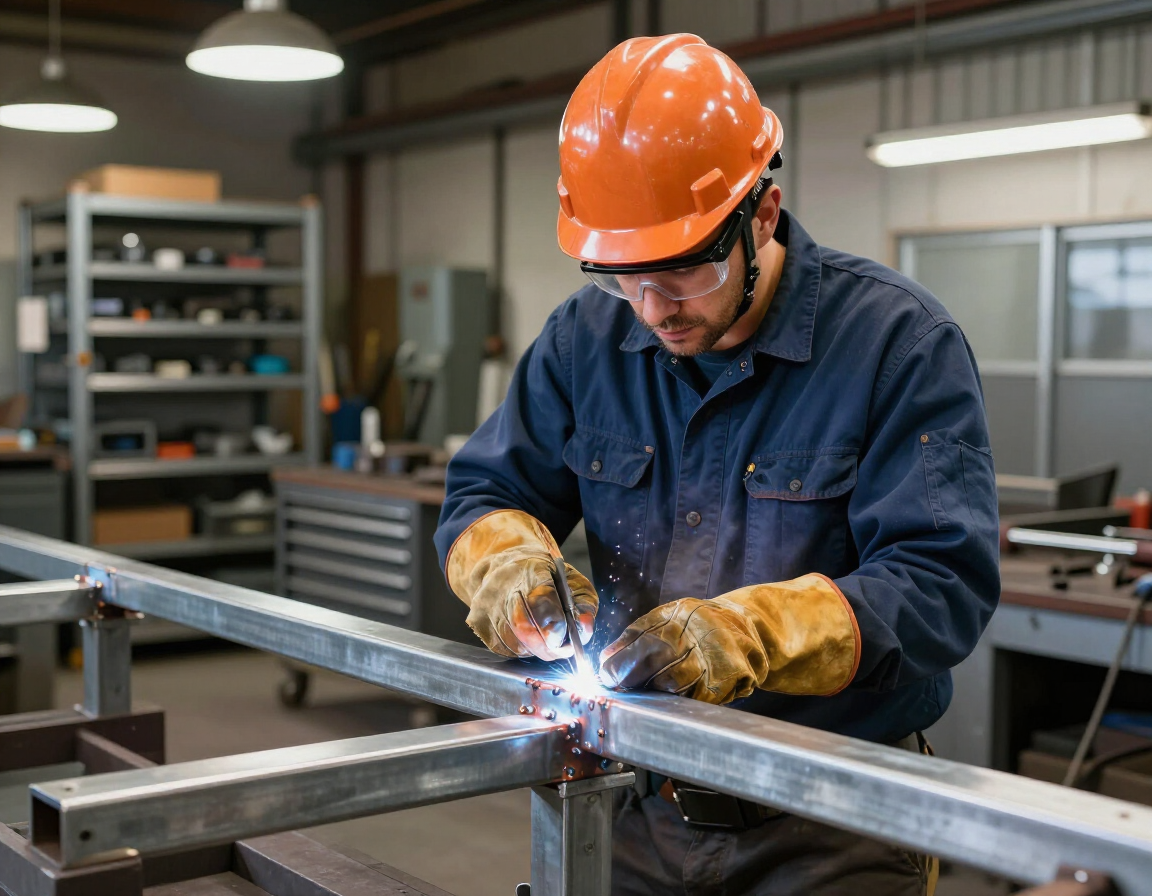 Montaggio e lavorazioni metalliche professionali