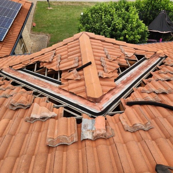 Aerial View Of Roof | Forest Lake, QLD | Able Roofing
