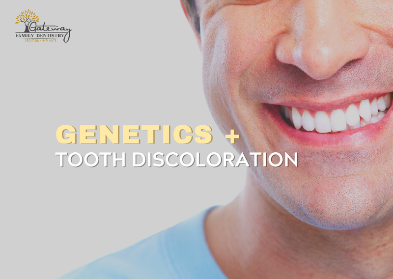 Genetics and Tooth Discoloration Blog Graphic