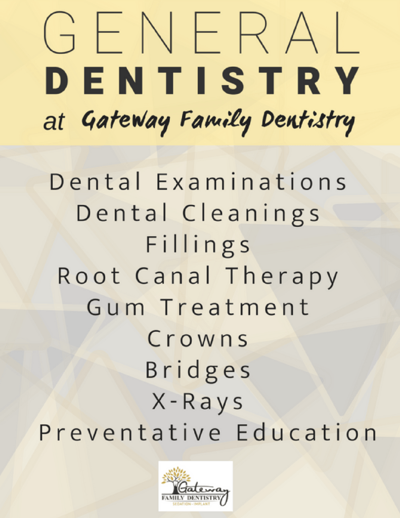 General Dentistry at Gateway Family Dentistry