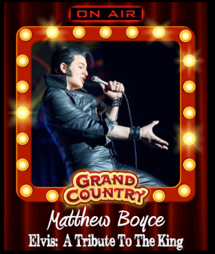 The logo for grand country treatin ' folks like family since 1971