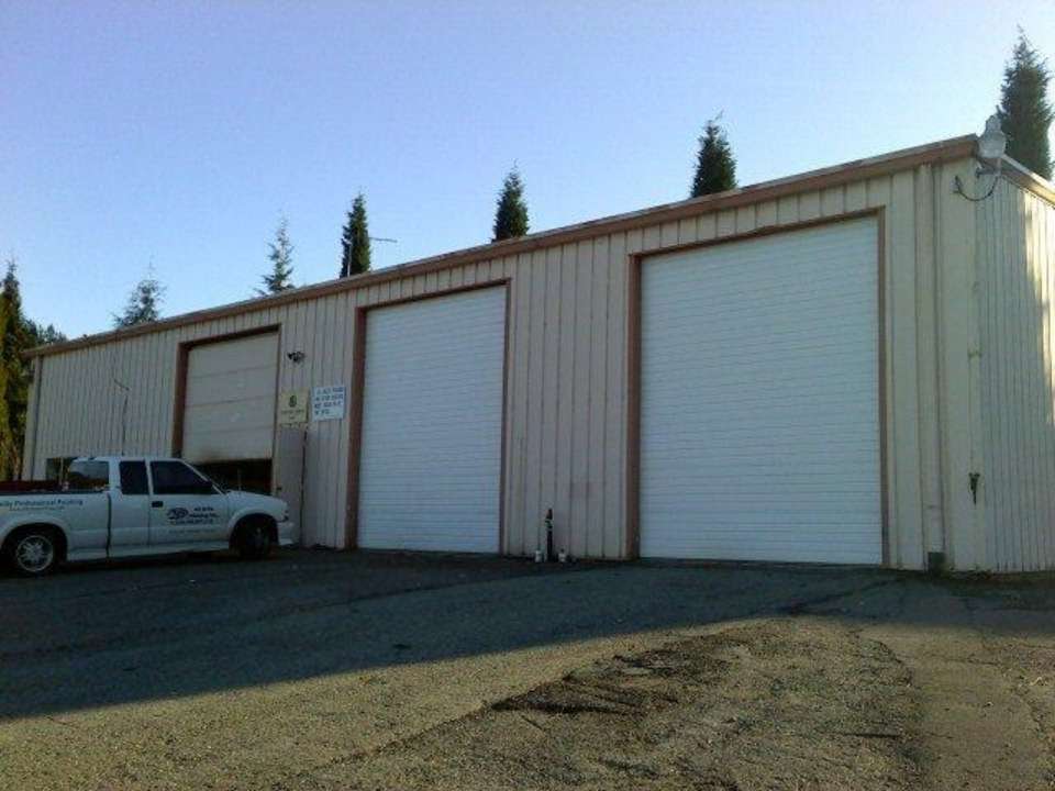 Residential Paint — White Storage Door in Maple Valley, WA