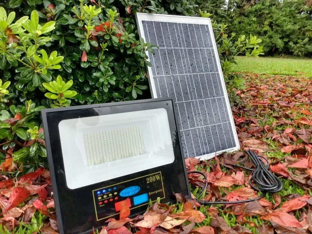 Reflector Carga Solar Control Remoto Baliza Luz de Emergencia