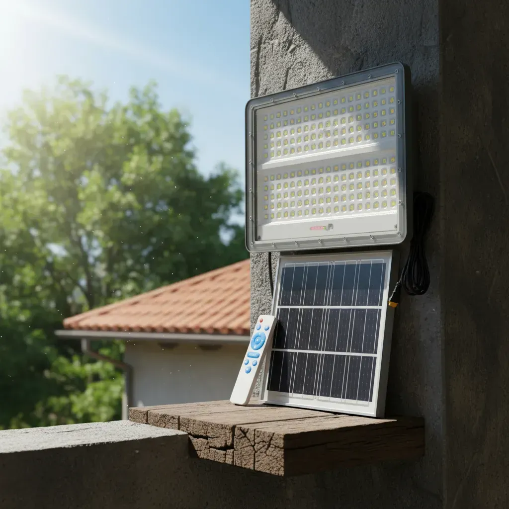 REFLECTOR PROYECTOR SOLAR 400W CONTROL REMOTO LEDIMP