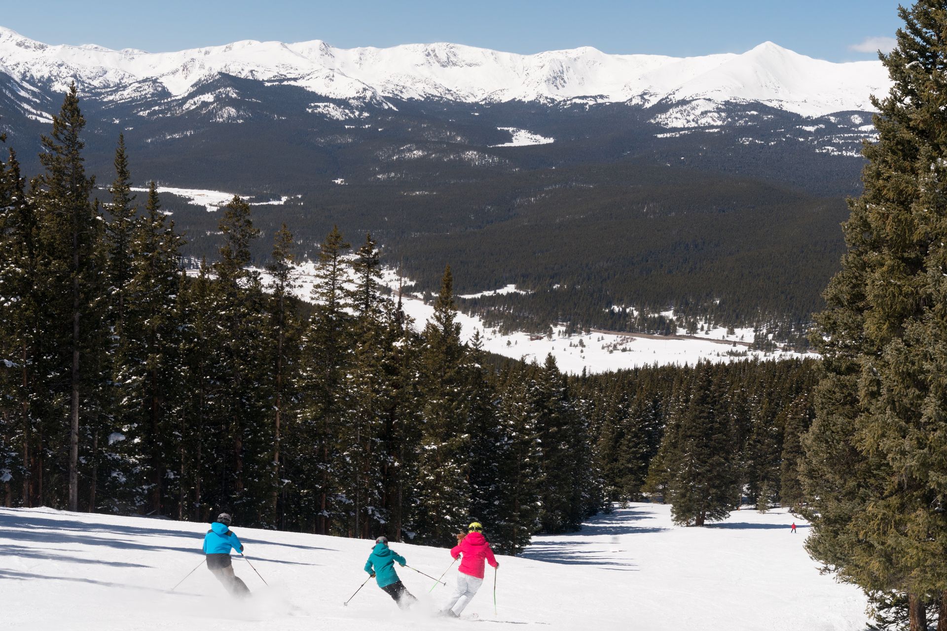 People skiing at Ski Cooper