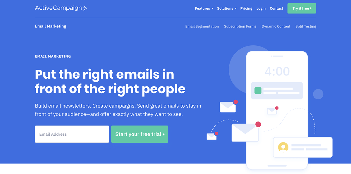 Active campaign-email marketing