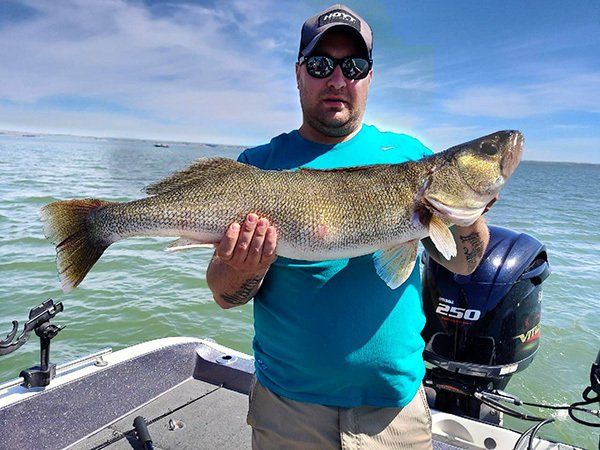 boats going into lake
