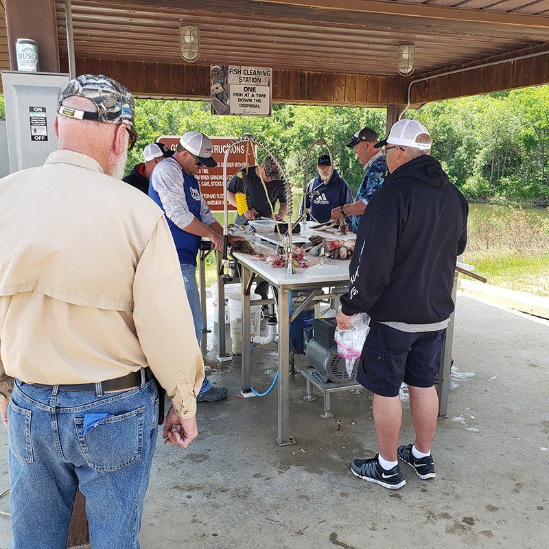 fish cleaning station