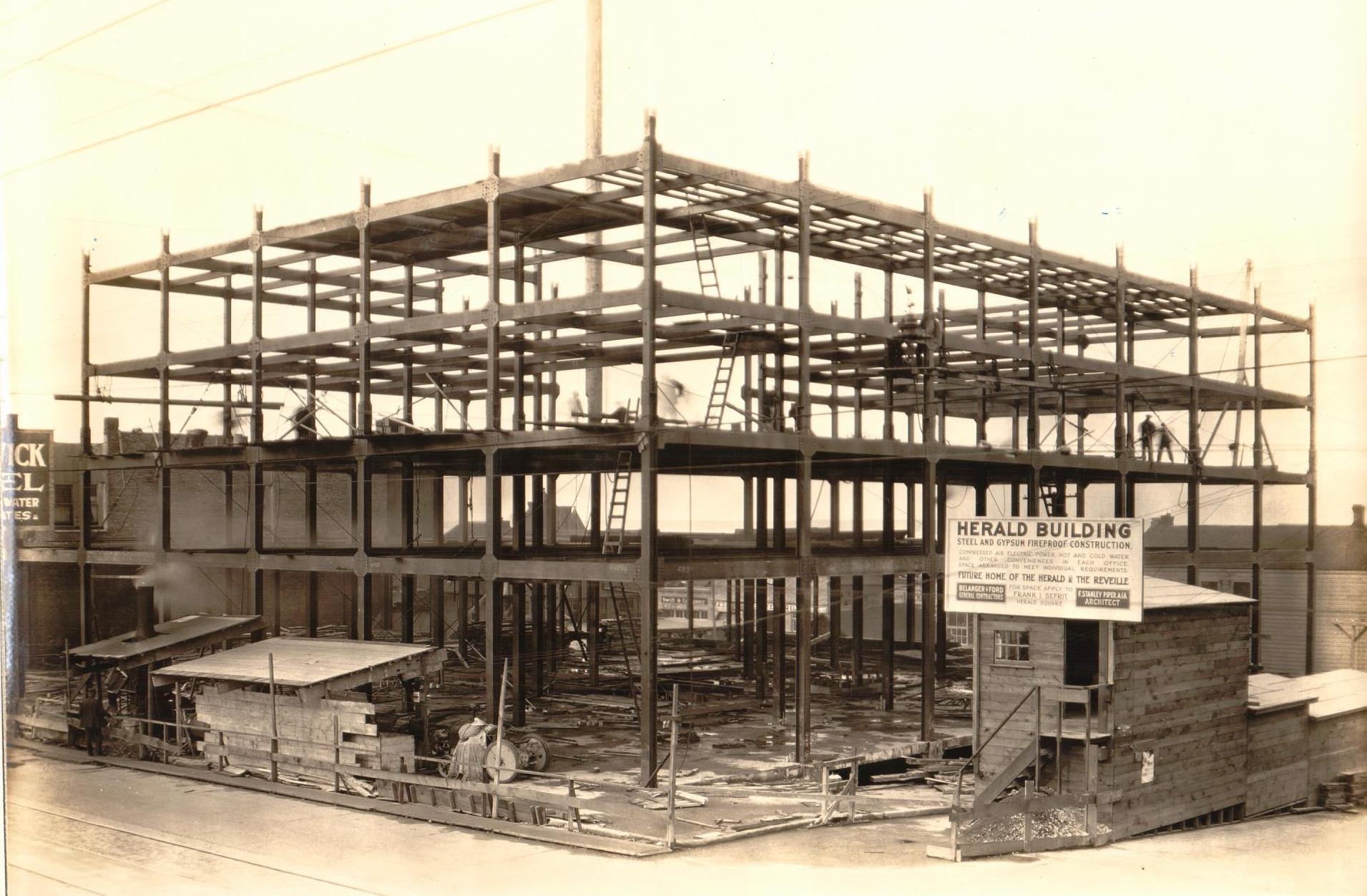 old construction photo