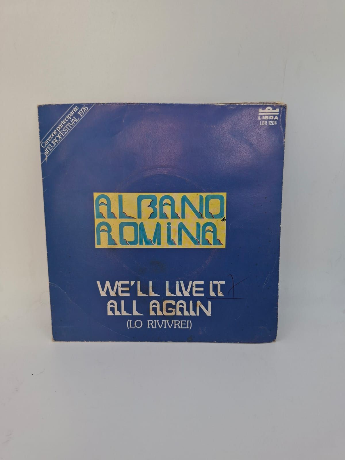 Copertina del disco in vinile di Albano & Romina 