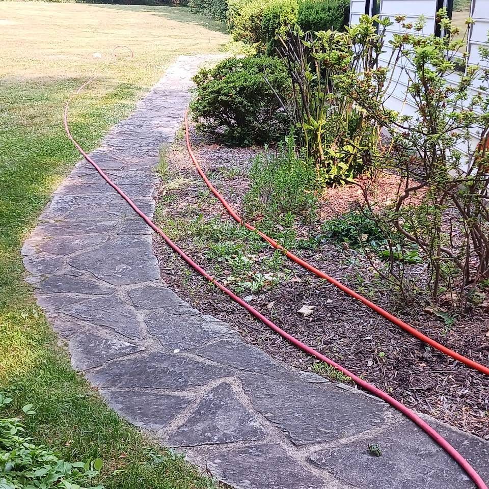 Before walkway cleaning - Dundalk, MD - KOPLEX Pressure and Soft