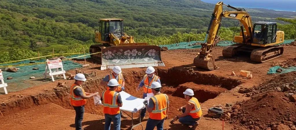 Hawaii excavation project site safety planning