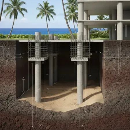 Oʻahu residential foundation load distribution analysis