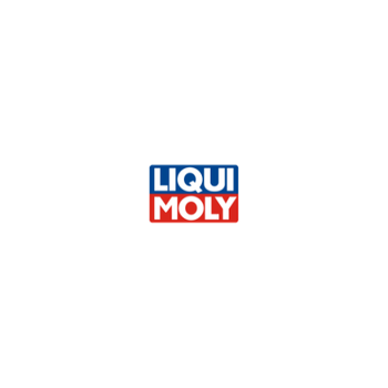 O logotipo da liqui moly está em um fundo branco.