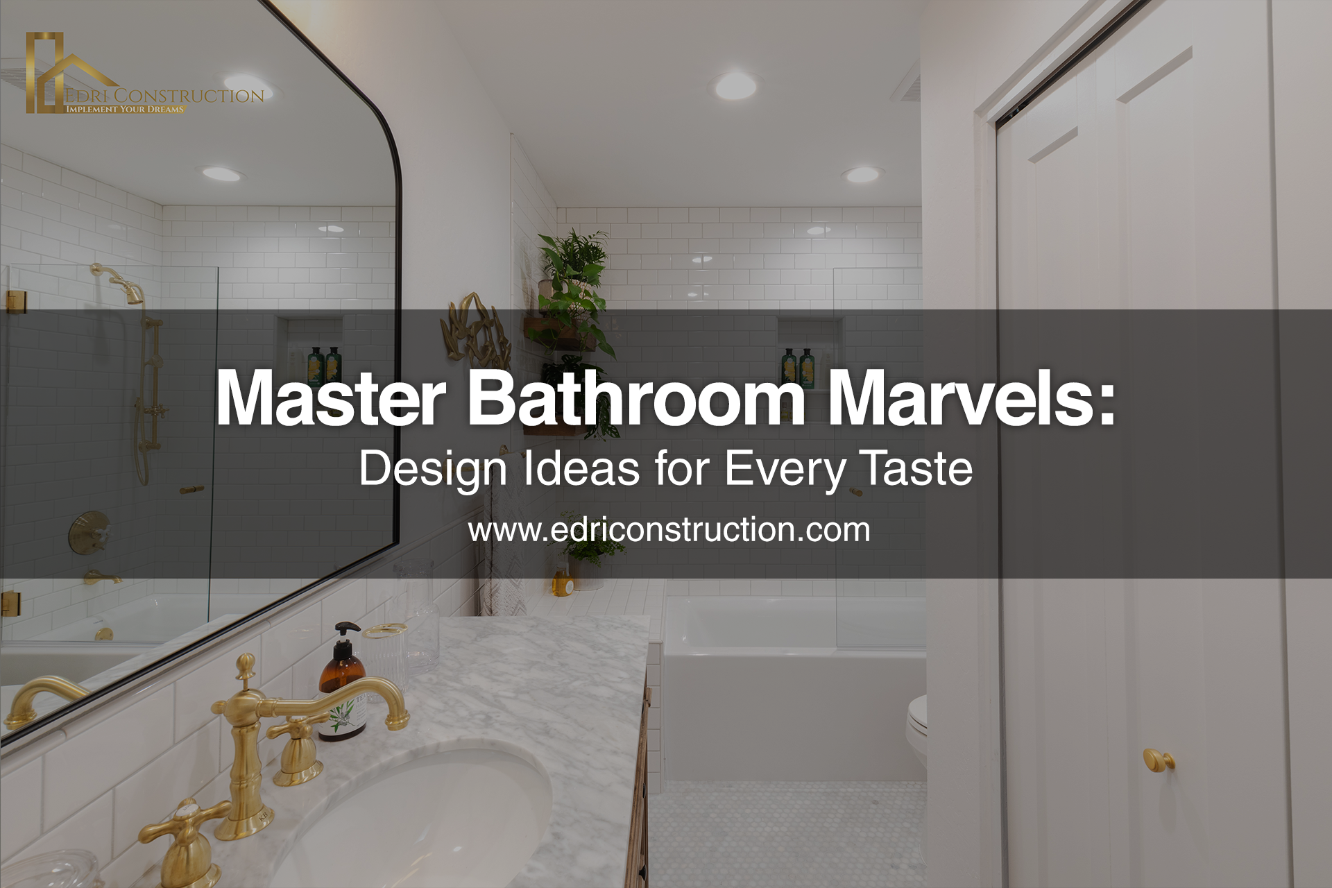 master bathroom remodeling