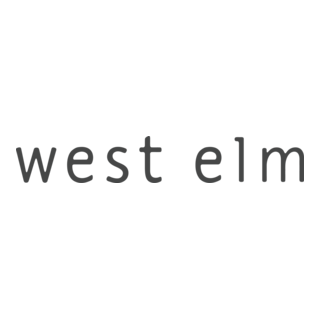 West Elm logo in gray text on a white background.