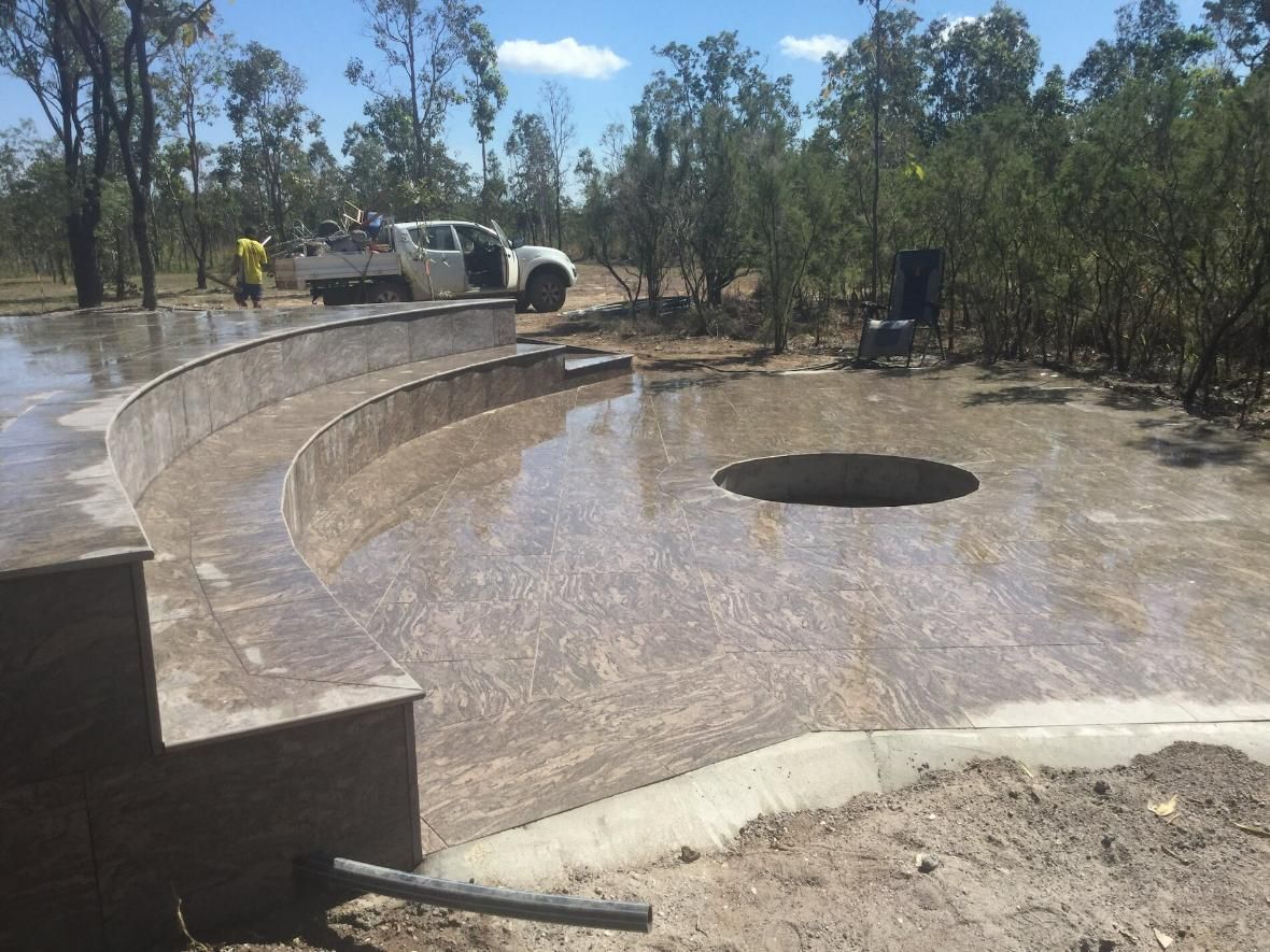 Plants With Paved Ground and a Truck in Background — Paving in Darwin River, NT