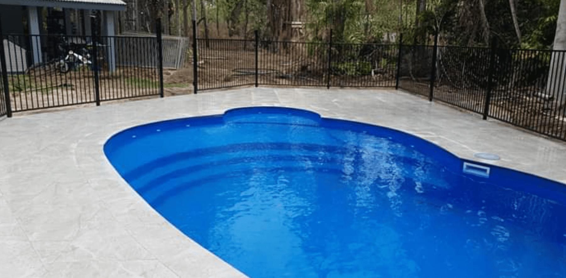 Paving Tiles Around The Swimming Pool — Paving in Darwin River, NT