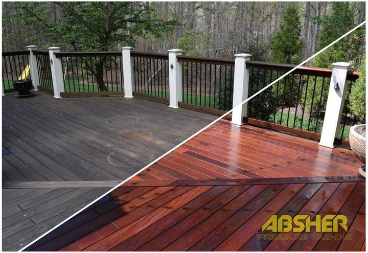 Deck Cleaning Services We Provide