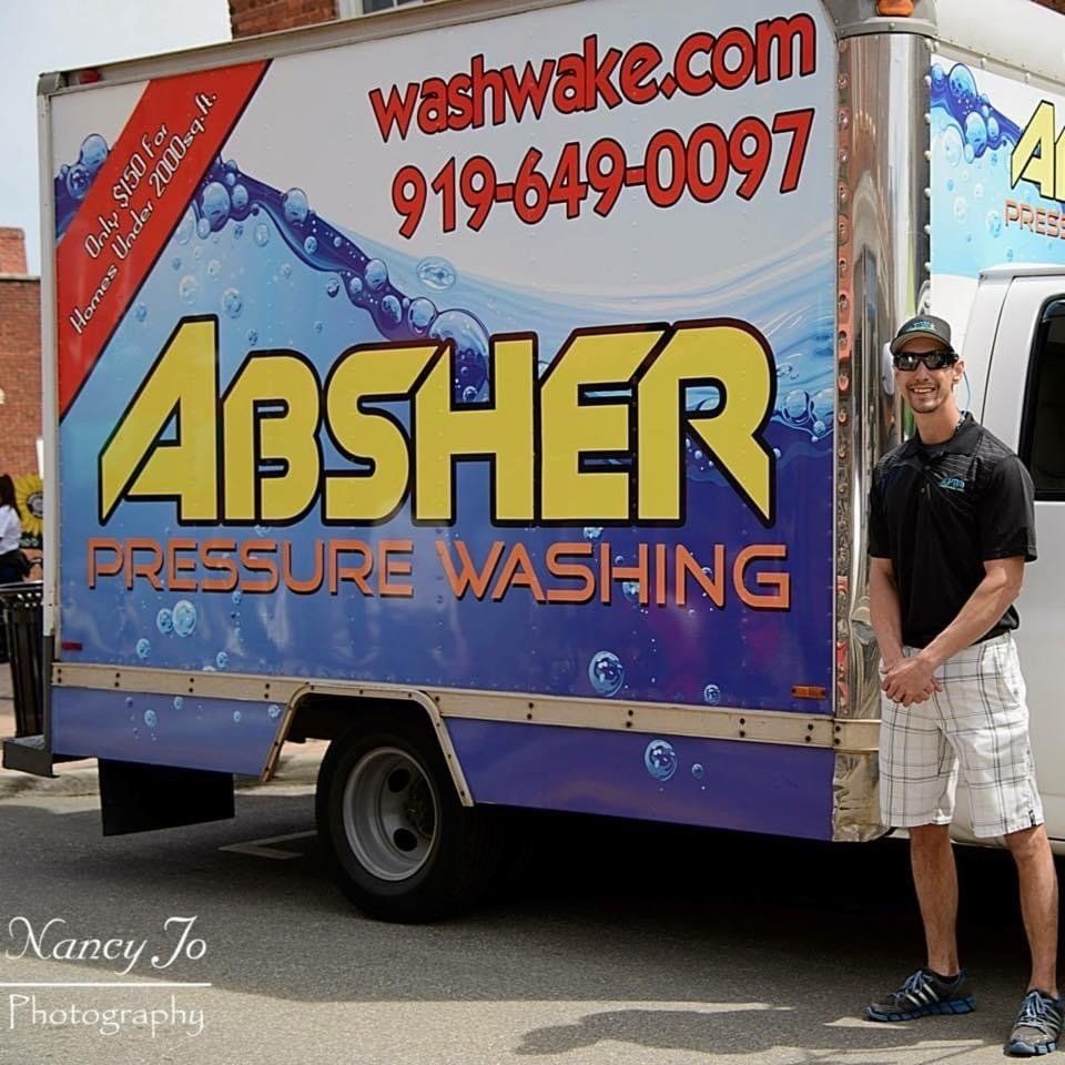 Absher Pressure Washing Van