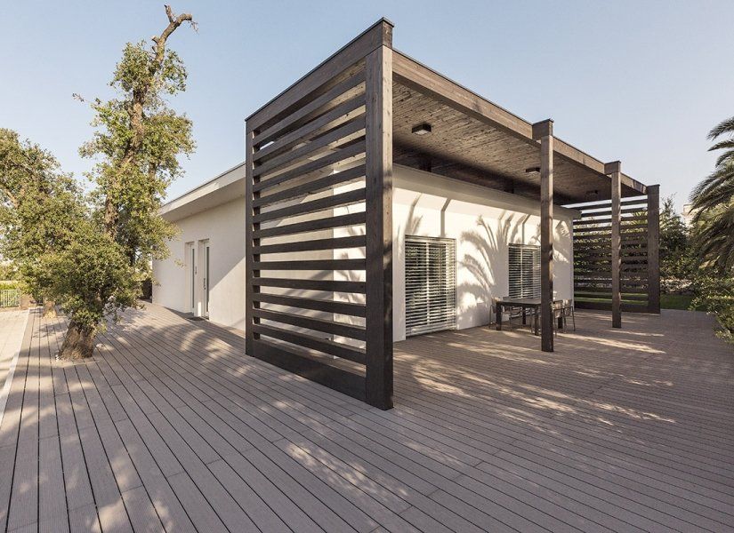 Veranda in legno