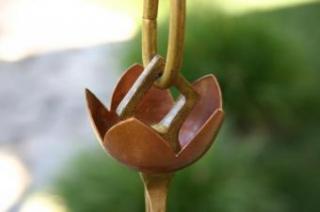 Custom Rain Chain — Winston-Salem, NC — Greg's Gutter Service