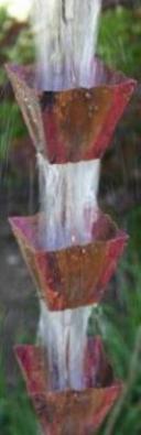 Box Type Rain Chain — Winston-Salem, NC — Greg's Gutter Service