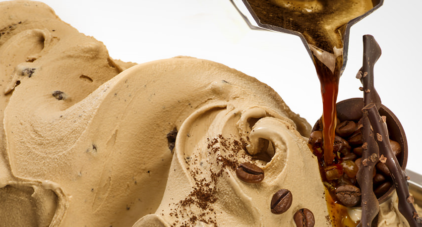Gelato confezionato al caffè