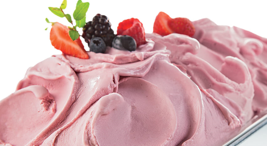 Gelato alla frutta confezionato