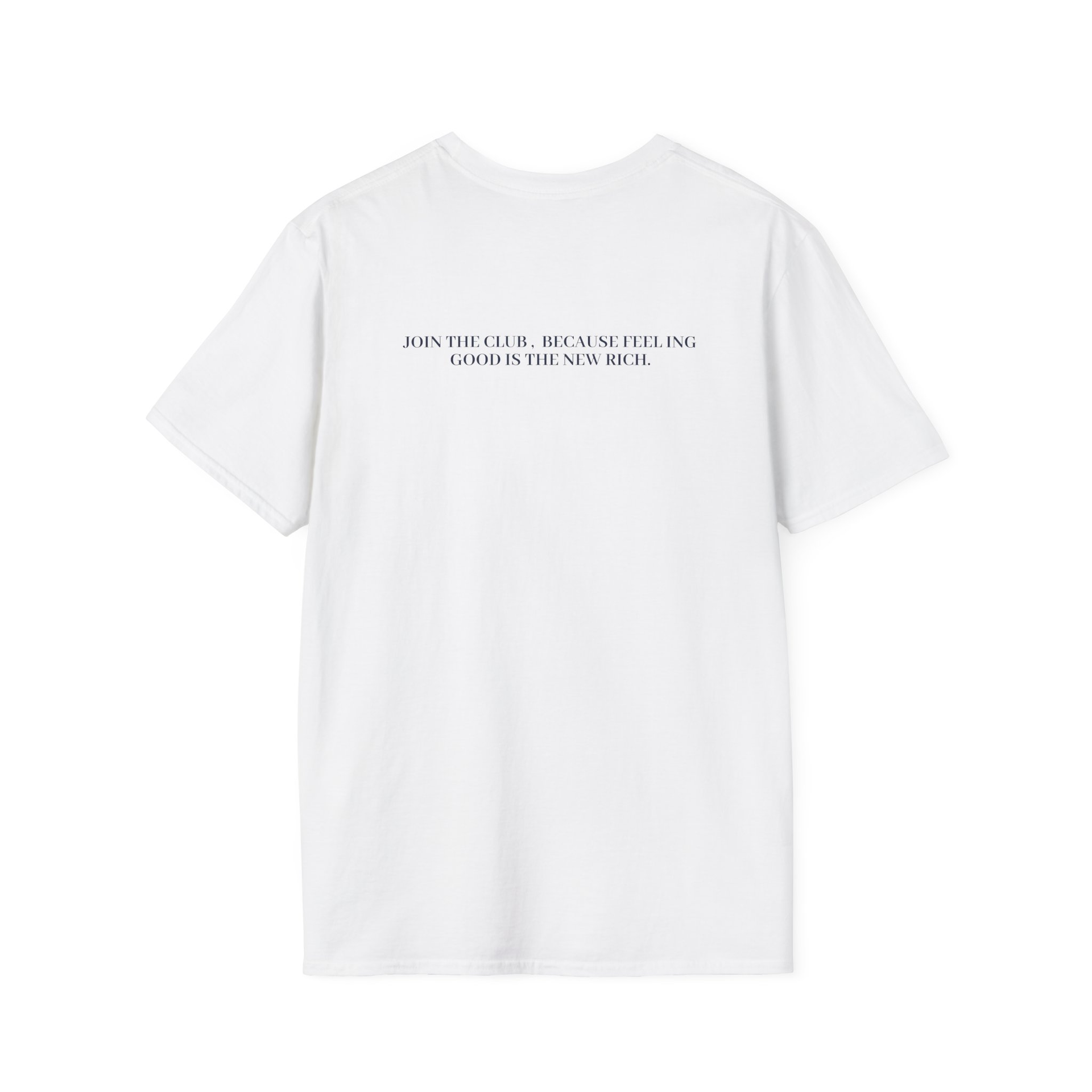 H&W T-Shirt - White/Navy
