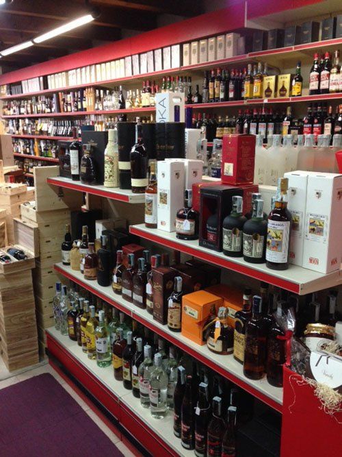 diverse marche di distillati