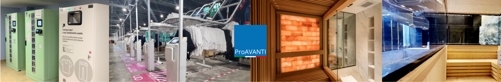 ProAVANTI Automated Uniform Storage, Retreival and Tracking System, SPA construction, Sauna installation Hong Kong