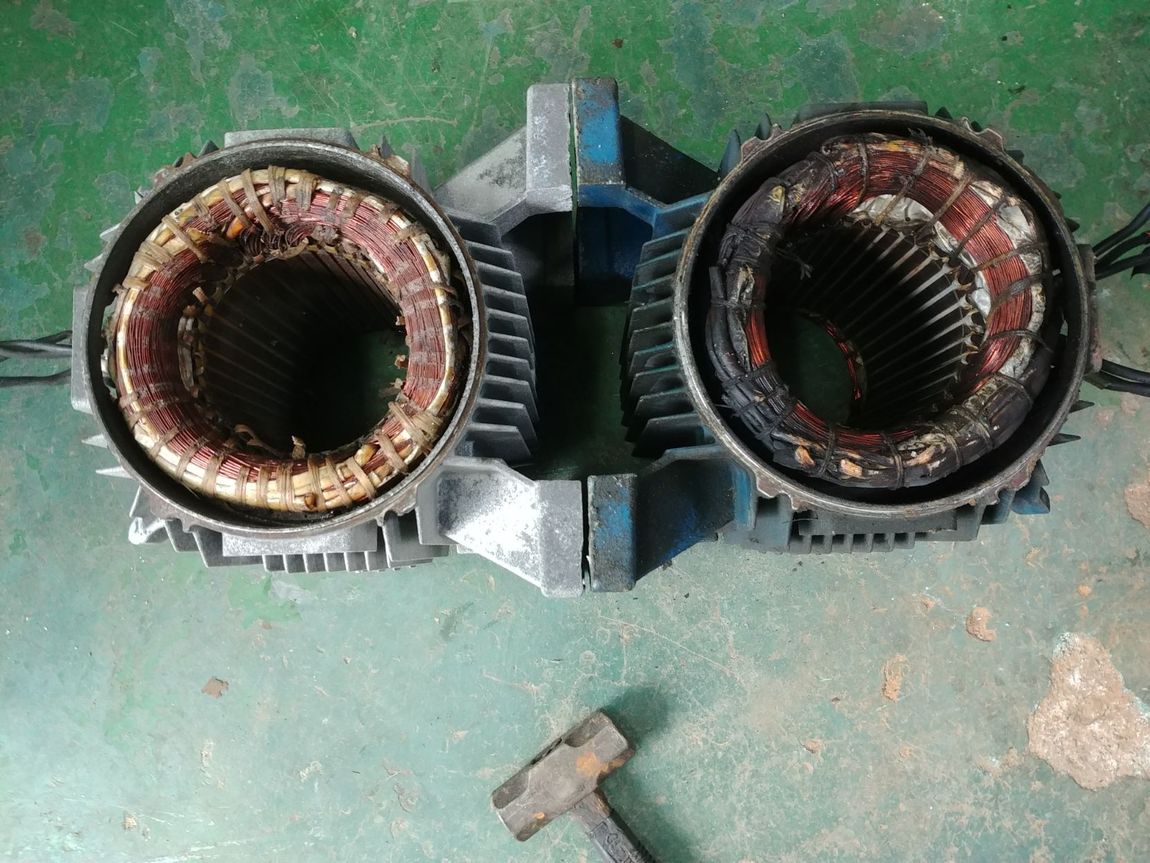 Motore da riparare