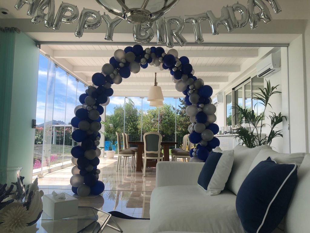 arco palloncini colorati