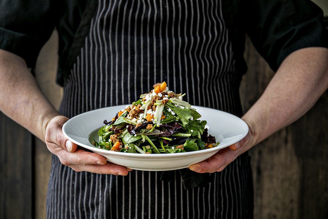 food chef meal photo photoshoot styled photography restaurant recipe salad photographer kitchener