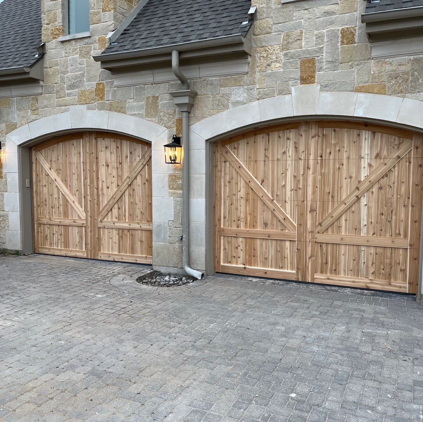 Cedar Garage Door 