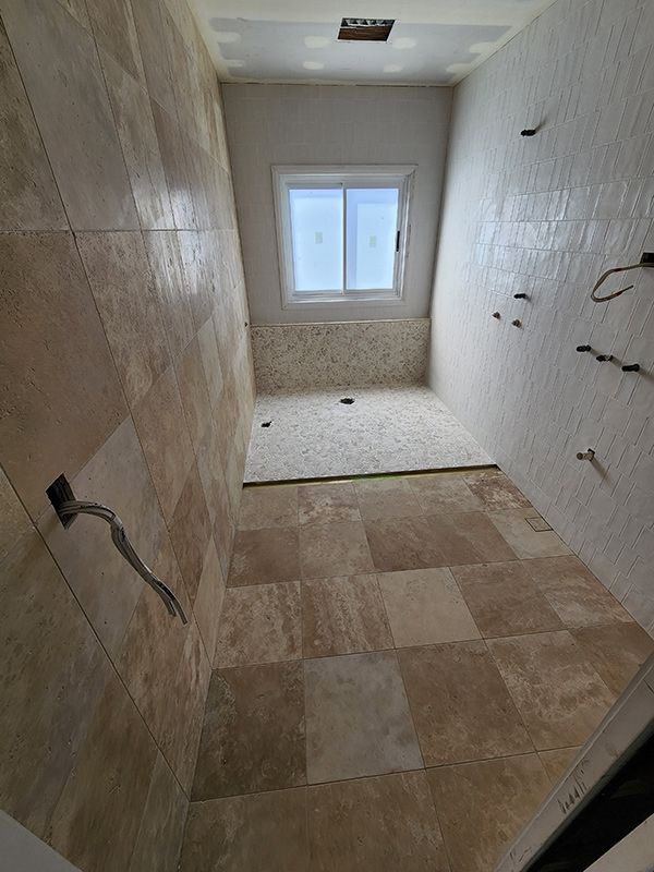 Construction Of The Bathroom With Faucet And Kitchen Sink Pipe Prepare — Entire Trades in Cessnock, NSW