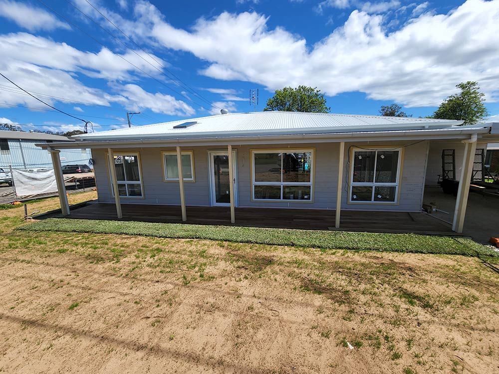 View Of The House Front With Sky In Background — Entire Trades in Central Coast, NSW